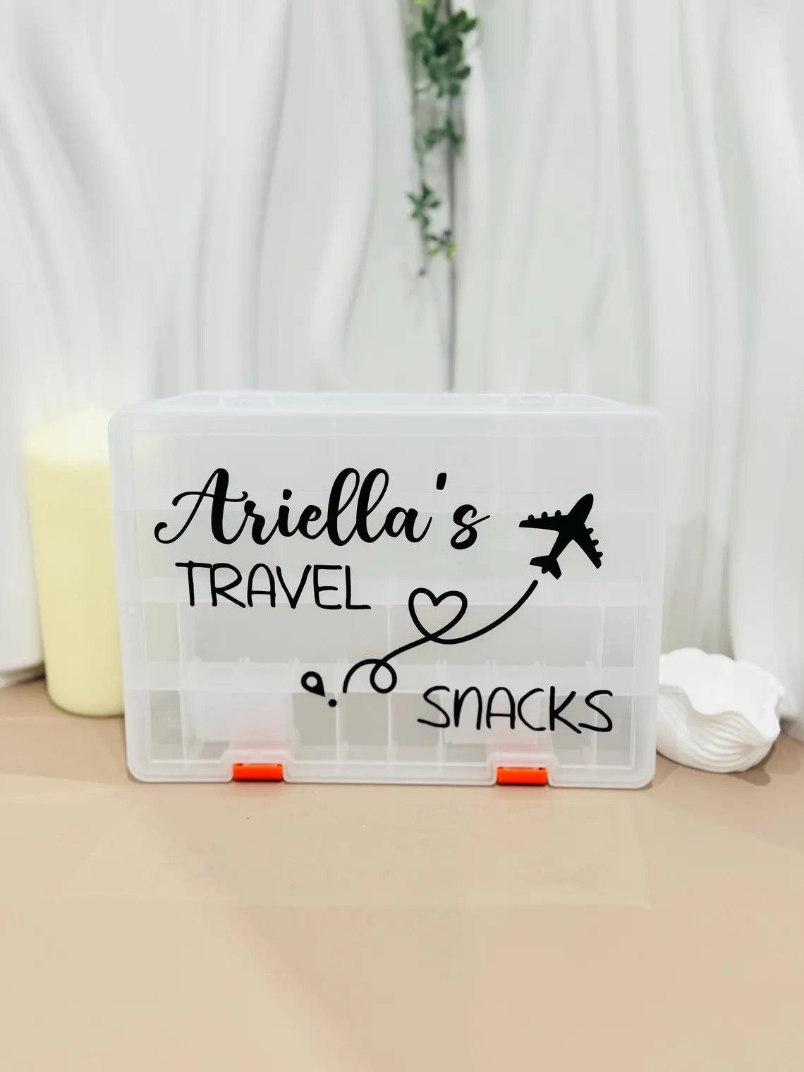 Personalised Travel Snack Box