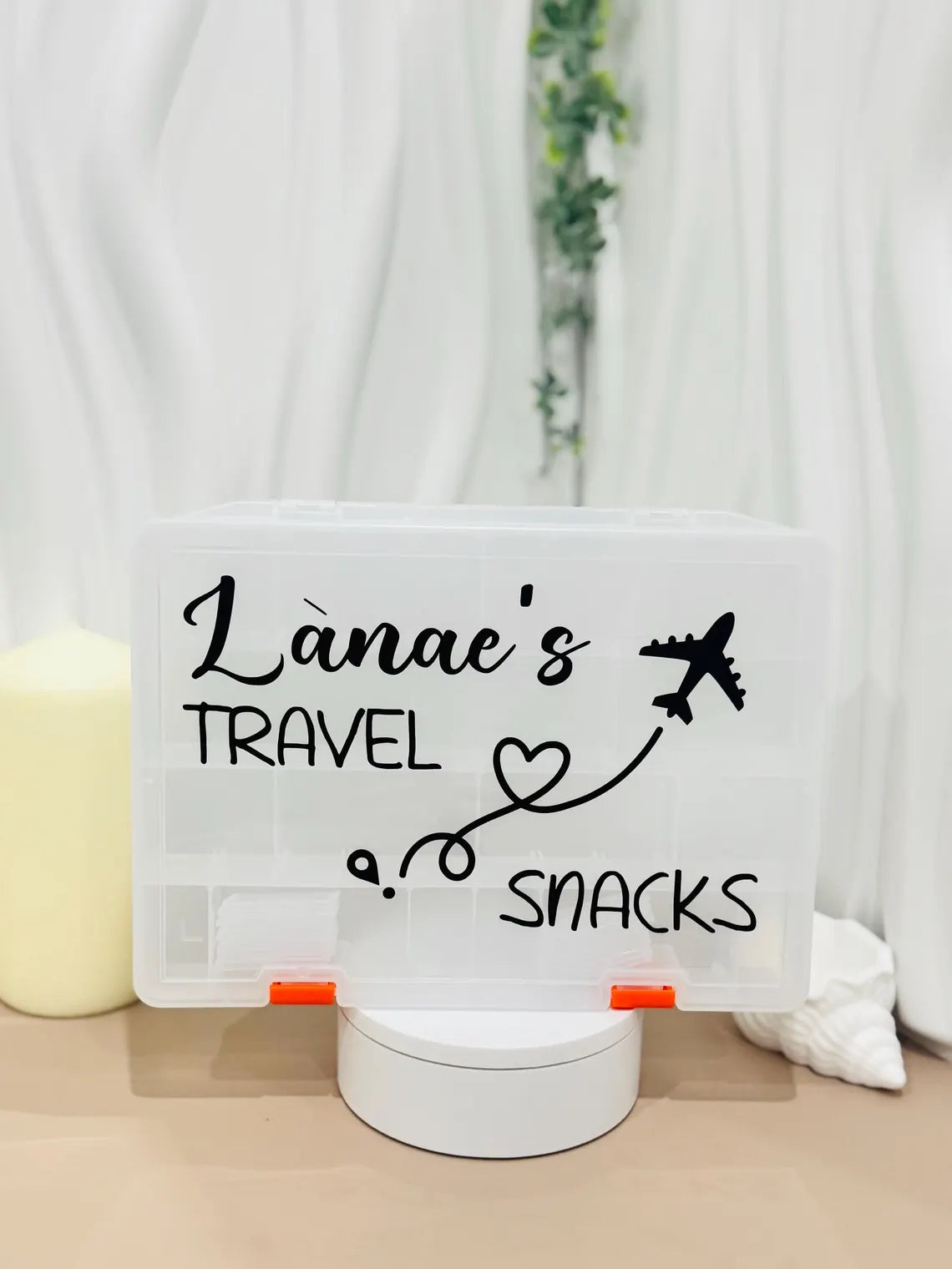 Personalised Travel Snack Box