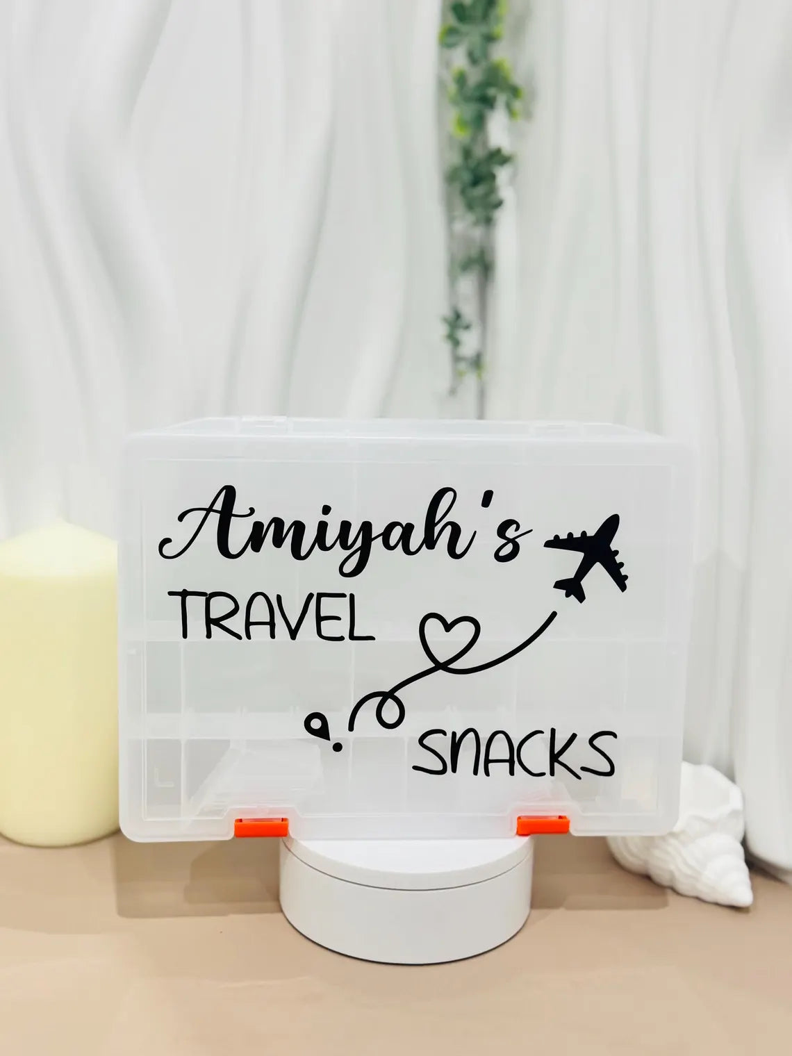 Personalised Travel Snack Box
